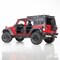 Go Rhino 18-C WRANGLER JLU JL 4 DOOR ONLY ARMOR BLACK JL FRAME MOUNT SLIDERS FS4506T - alternate 10